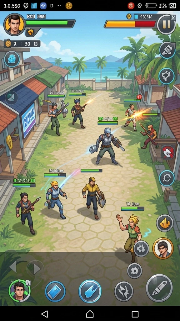 2739 - Tangkapan layar memperlihatkan fitur mode multiplayer yang seru.