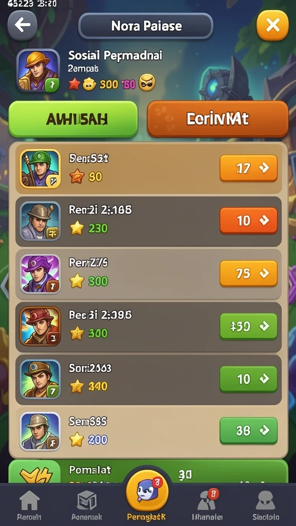 666i - Level yang penuh tantangan dan rintangan menarik.