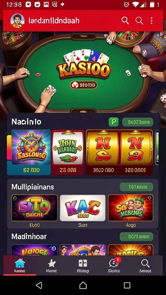 gobetasia - Tampilan antarmuka pengguna yang menarik dan intuitif.
