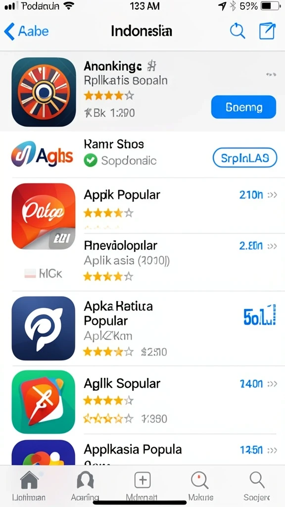 luckytopia - Tampilan antarmuka yang menarik dan intuitif.